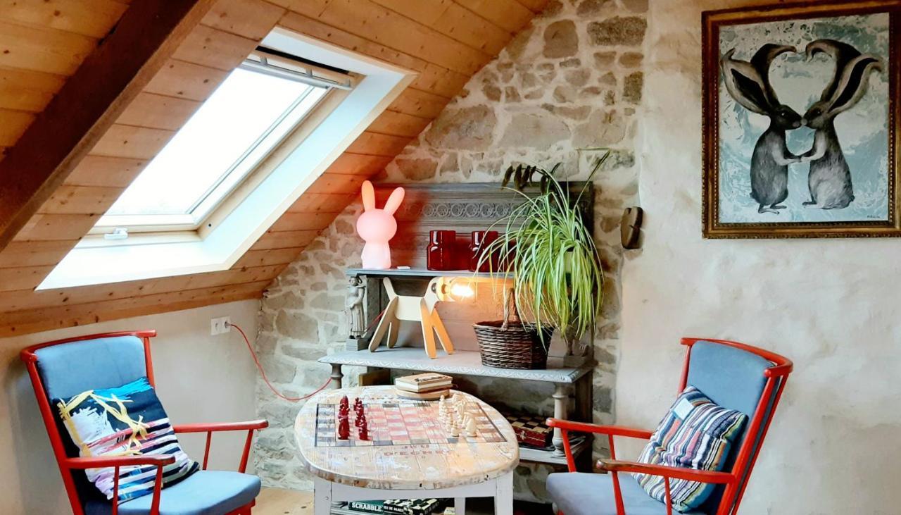 La Grange Aux Lievres, Gites Kerdoel Cléder Екстериор снимка
