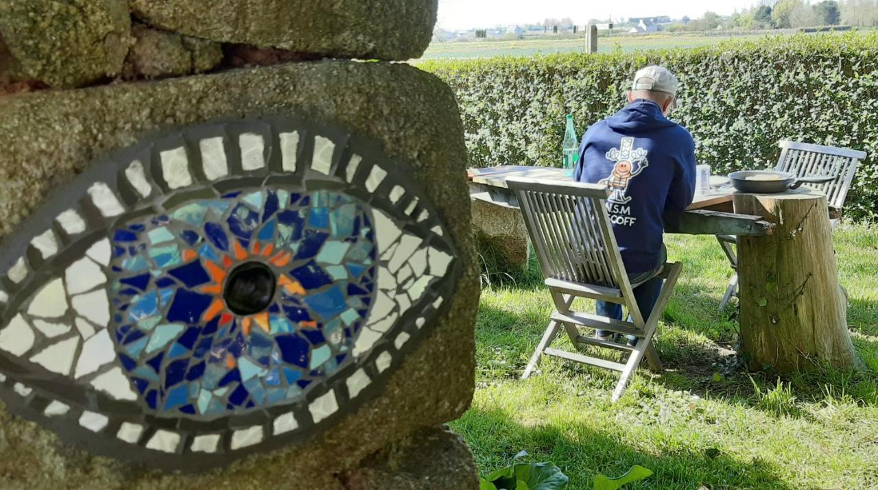 La Grange Aux Lievres, Gites Kerdoel Cléder Екстериор снимка