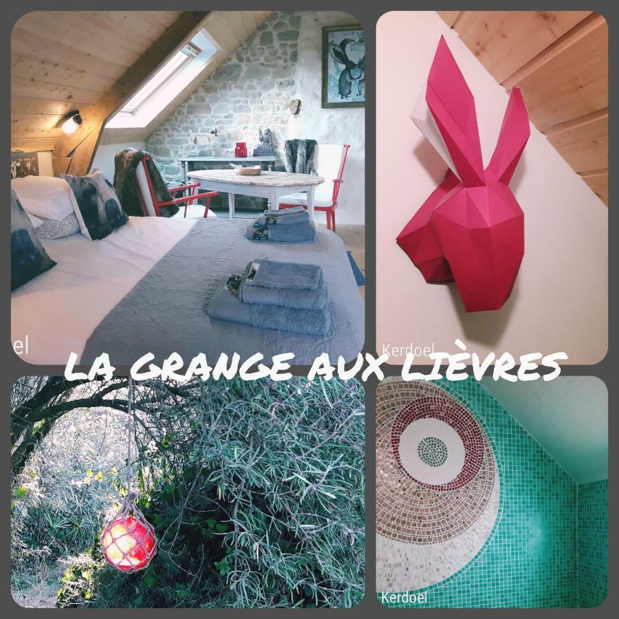 La Grange Aux Lievres, Gites Kerdoel Cléder Екстериор снимка
